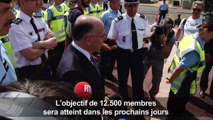 Reserve opérationnelle: 12.500 membres rapidement (Cazeneuve)
