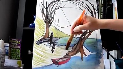 Elle transforme un dessin de son enfant de 2 ans en chef d'oeuvre