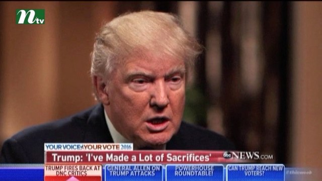 Republicans criticize Donald Trump over his comments about the family of a slain Muslim-American soldier.