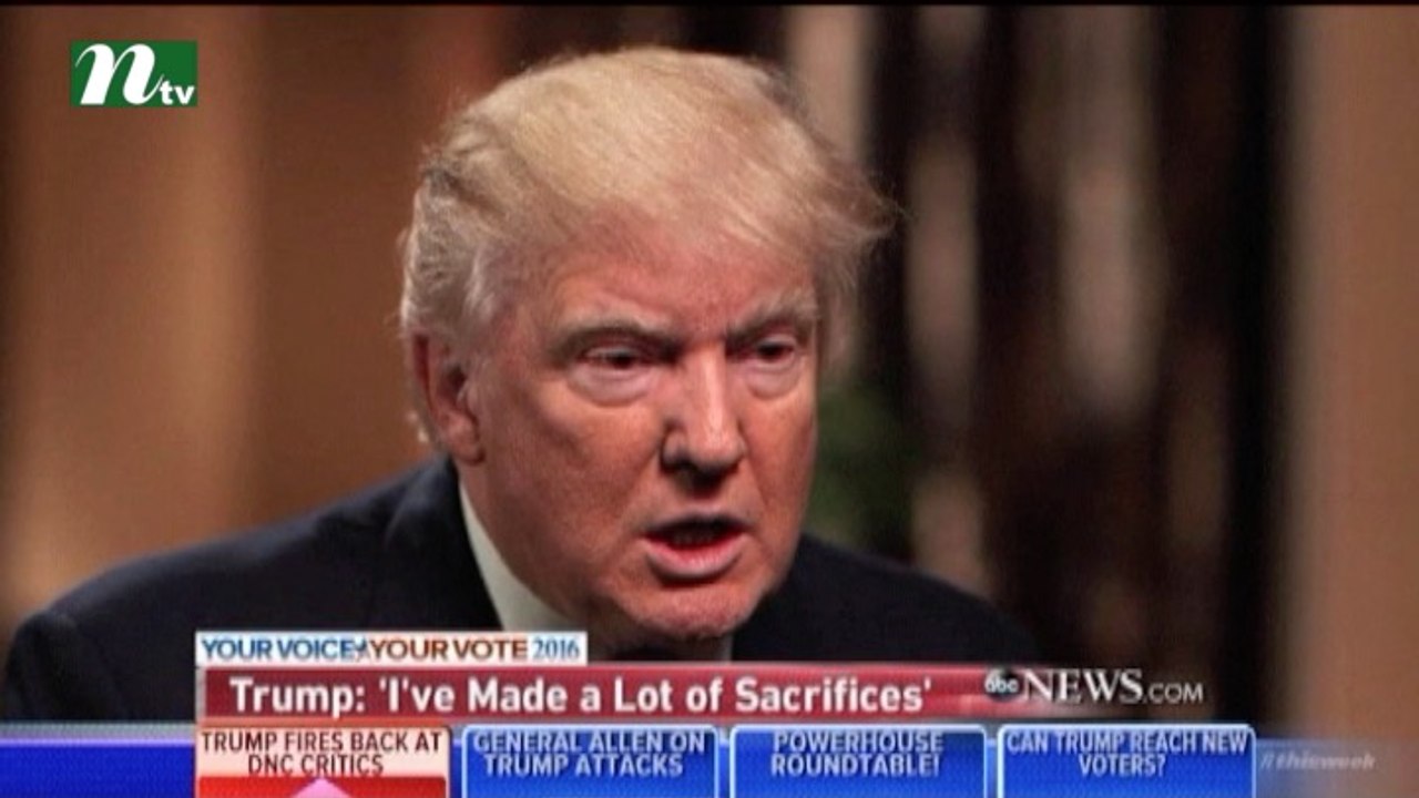 Republicans criticize Donald Trump over his comments about the family of a slain Muslim-American soldier.
