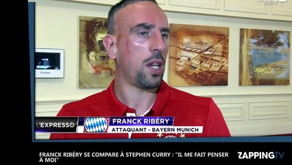 Franck Ribéry se compare à Stephen Curry : "Il me fait penser à moi"