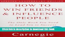 Books How to Win Friends and Influence People Full Online