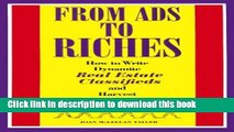 Books From Ads to Riches: How to Write Dynamite Real Estate Classifieds and Harvest the Results