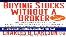 Books Buying Stocks Without a Broker Free Online