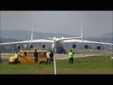 Décollage de l'Antonov, l'avion le plus gros du monde !