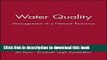 Ebook Water Quality: Management of a Natural Resource Free Online