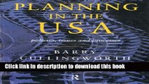 Ebook Planning in the USA: Policies, Issues and Processes Free Online