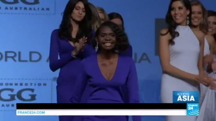 Australia: catwalk career beckons for indigenous model