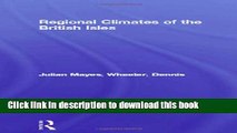 Ebook Regional Climates of the British Isles Free Online