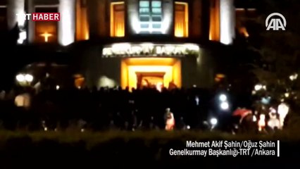 Darbe girişimi gecesi vatandaşların mücadelesi