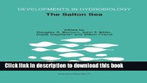 Books The Salton Sea: Proceedings of the Salton Sea Symposium Held in Desert Hot Springs,