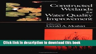 Ebook Constructed Wetlands for Water Quality Improvement Full Online