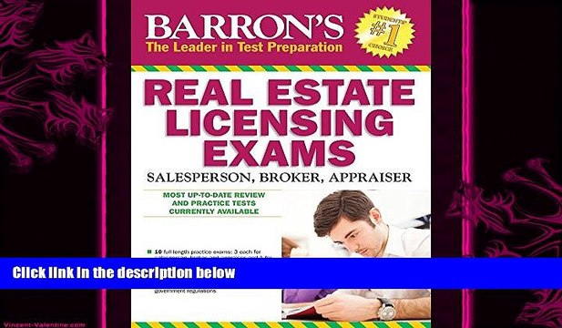 different Barron s Real Estate Licensing Exams, 10th Edition (Barron s Real Estate Licensing