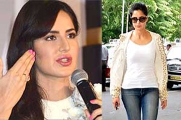 Katrina yells at media photographers!