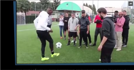 Paul Pogba réalise un geste exceptionnel pendant le tournage d’une pub