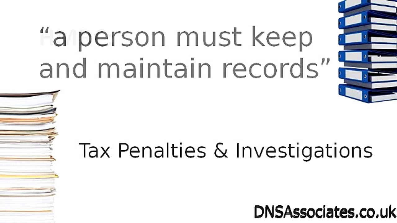 Record Keeping (1) - General Rules - DNSAssociates.co.uk  - 02071480205
