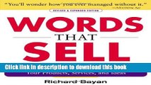 Books Words that Sell, Revised and Expanded Edition: The Thesaurus to Help You Promote Your