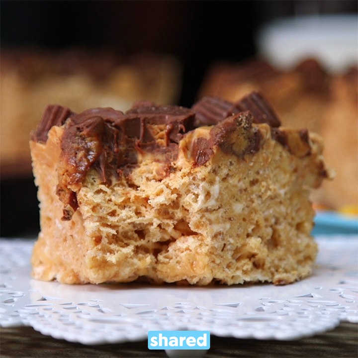 Fluffernutter Rice Krispies