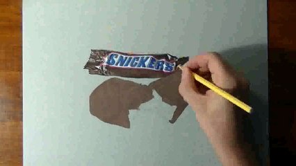 Son Snickers 3D est juste incroyable !