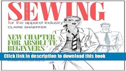 [Read PDF] Sewing for the Apparel Industry (2nd Edition) (Fashion Series) Ebook Free