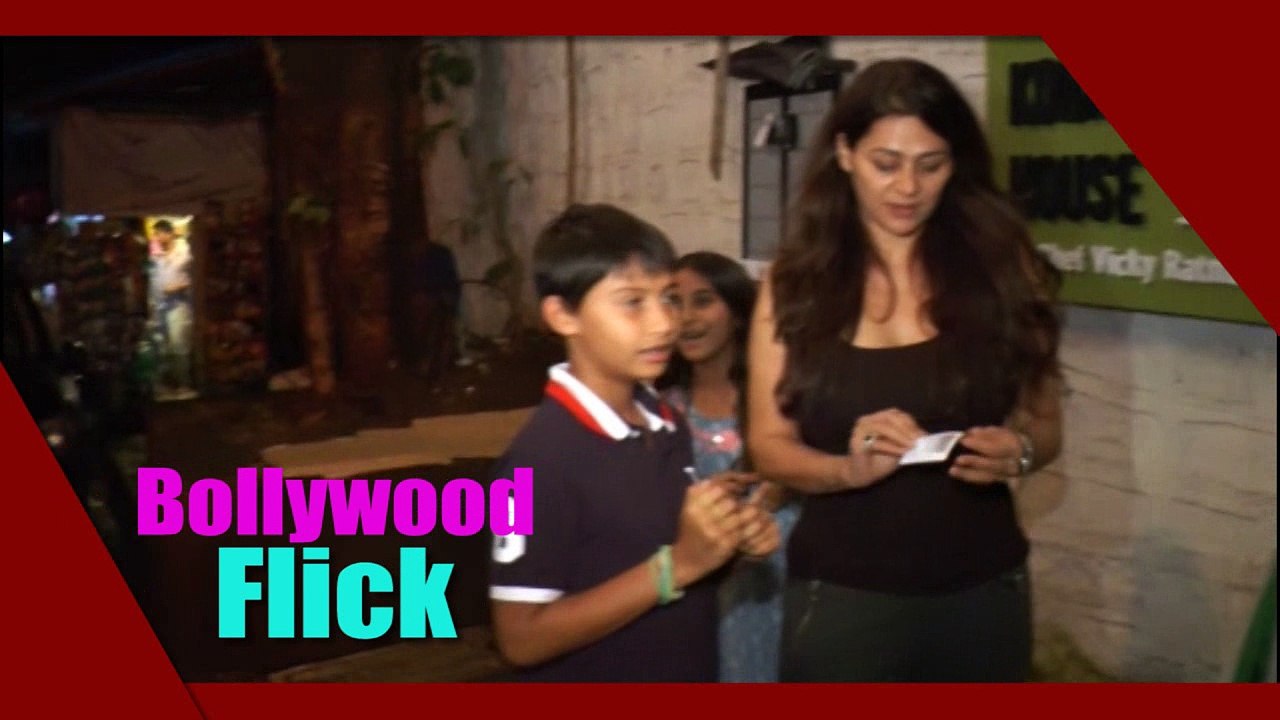 ARJUNE  RAMPAAL  AT CORNER HOUSE AND DIYA MIRZA SPOTTED AT OLIVE
