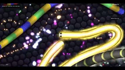 Slither.io Best Snake Killer Golden Snake Skin Hack_Mod! (Slither.io Best_Funny Moments)