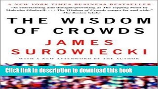 Books The Wisdom of Crowds Free Download