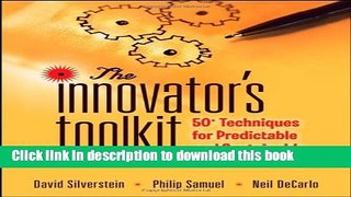 Ebook The Innovator s Toolkit: 50+ Techniques for Predictable and Sustainable Organic Growth Full