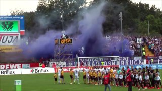 Preußen Münster vs VFL Osnabrück 0_1 31.07.2016 Pyro