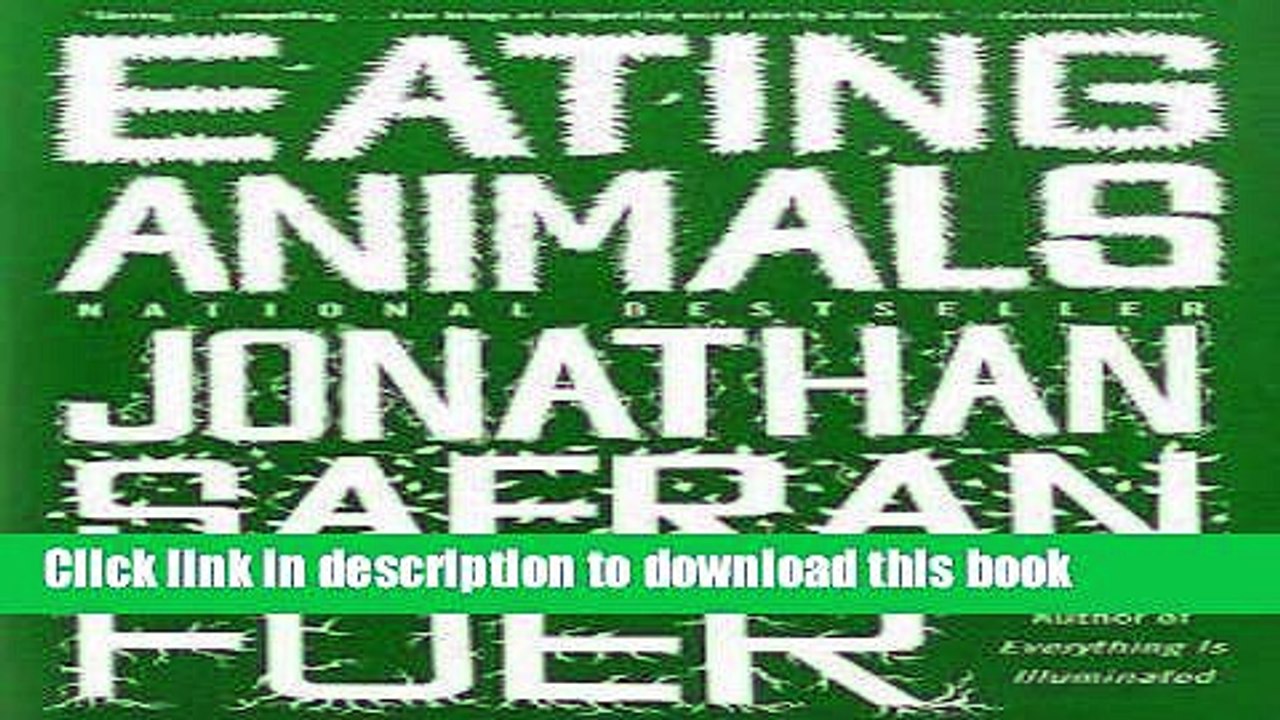 [Read PDF] Eating Animals Download Online