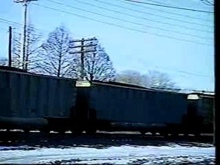 BNSF coal train lansing 2002 dm