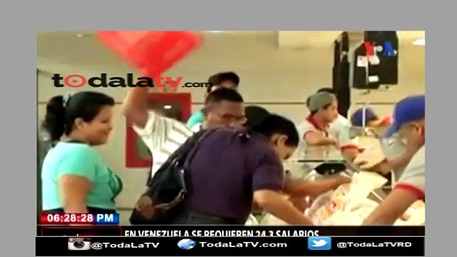 En Venezuela se necesitan 24 sueldos mínimos para la canasta familiar-Mas Que Noticias-Video