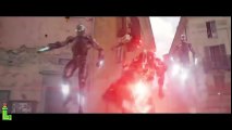 Avengers 2 All Fight Scenes Part 3 _ Vision vs Thor - Iron Man vs Cap Fight Scene - Final Battle HD