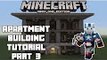 Minecraft Xbox One: Apartment Building Tutorial - Part 3 (Xbox,Ps,PC,PE)