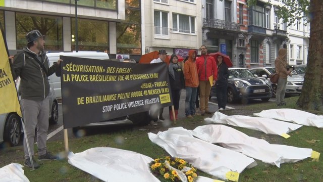 JO 2016: Amnesty dénonce les violences policières devant l'ambassade du Brésil