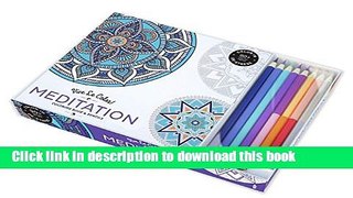 Ebook Vive Le Color! Meditation (Adult Coloring Book and Pencils): Color Therapy Kit Free Online