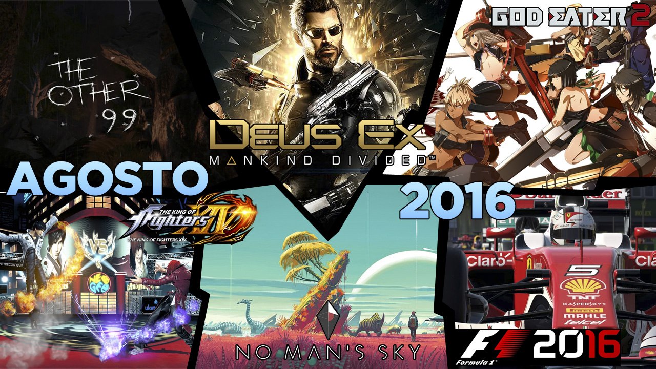 I giochi del mese di Agosto 2016