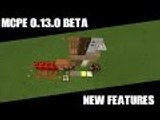 MCPE 0.13.0 Beta Build 1 Showcase Redstone