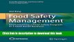 Food Safety Management: Implementing a Food Safety Program in a Food Retail Business (Food