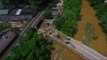 Aerial Footage Shows Extent of Damage From Ellicott City Flooding