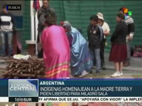 Argentina: diputados indígenas homenajean a la Pacha Mama