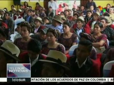 Mayas de Guatemala recuerdan al líder bolivariano Hugo Chávez