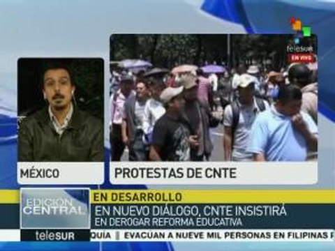 México: CNTE pide a autoridades atender sus demandas