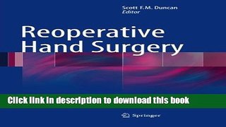 Books Reoperative Hand Surgery Free Online