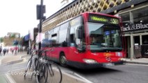 Buses outside Waterloo station, London August 2016