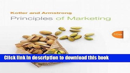 [Read PDF] Principles of Marketing (15th Edition) Ebook Free