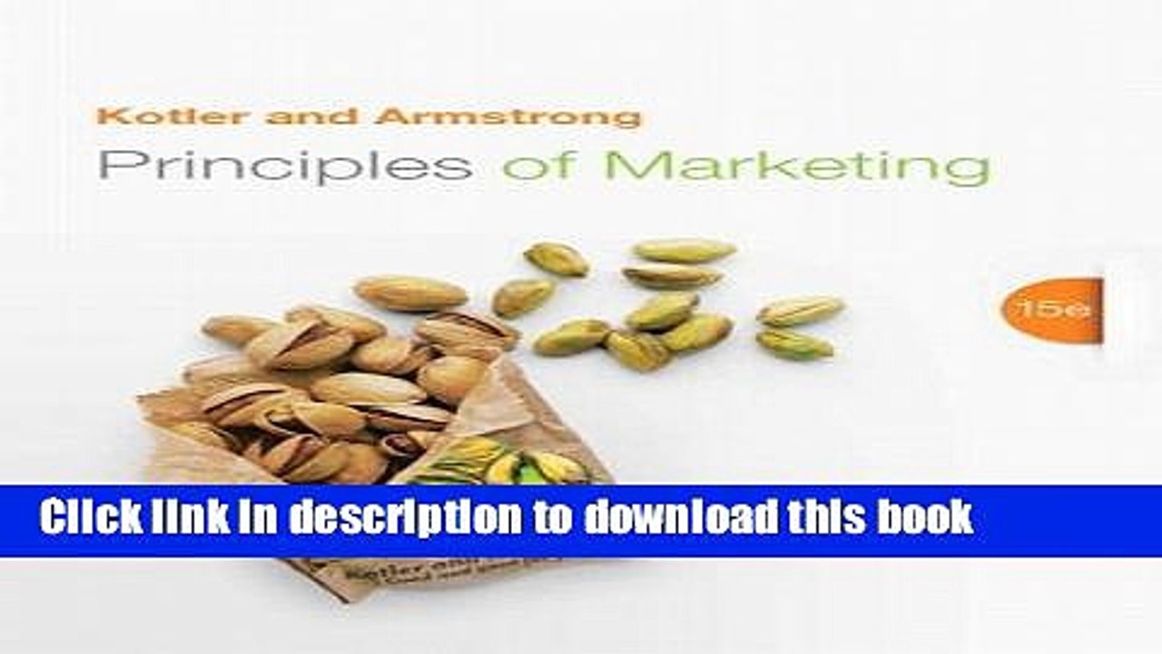 [Read PDF] Principles of Marketing (15th Edition) Ebook Free