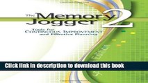 [Read PDF] The Memory Jogger 2: Tools for Continuous Improvement and Effective Planning Ebook Free