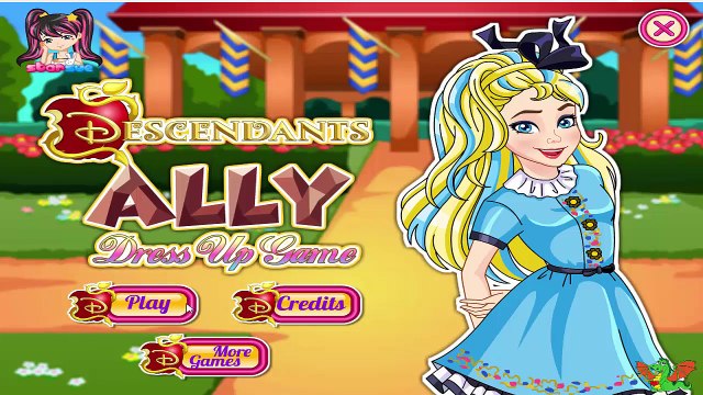 Descendants Ally Dress Up Game - Dress Up Video Games For Girls