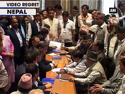 Pushpa Kamal Dahal registers candidacy for Nepal's PM post